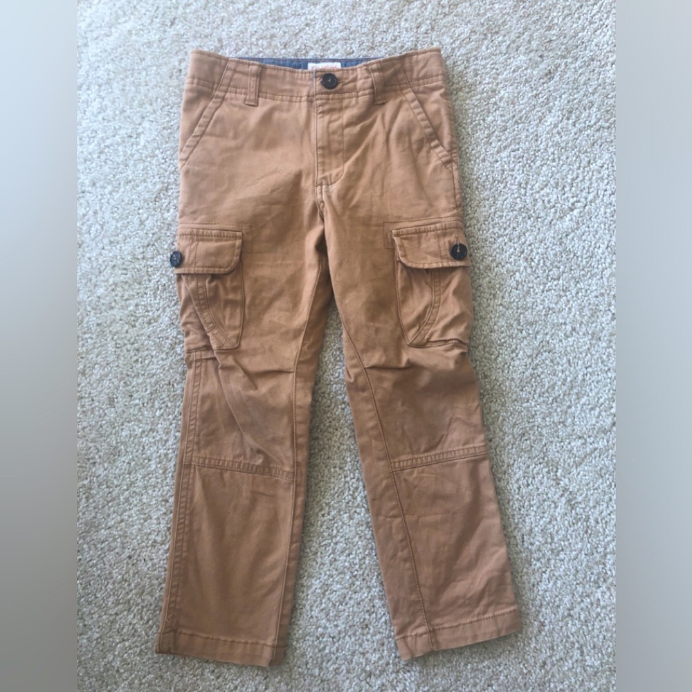 CAT & JACK Cargo Tan Pants Boys Size 4